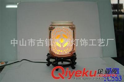 匠心雕琢，光影生輝——中山市古鎮墨雕燈飾工藝廠精品陶瓷臺燈直銷